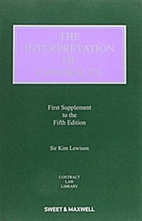 The Interpretation of Contracts (Paperback, 5 ed)