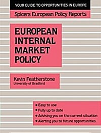 Spicers;Europ Internal Mar Pol (Paperback)