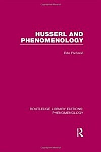 Husserl and Phenomenology (Hardcover)