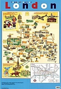 Tourist Map of London (Poster)