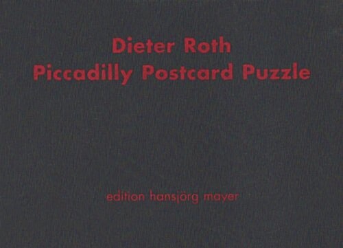 Dieter Roth: Piccadilly Postcard Puzzle : 96 Postcard set (Postcard Book/Pack)