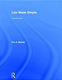 Law Made Simple (Hardcover, 13 New edition)