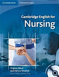 Cambridge English for Nursing Intermediate Students Book with Polish Glossary and Audio CDs (2) Polish edition (Package)