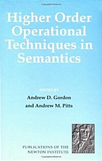 Higher Order Operational Techniques in Semantics (Hardcover)