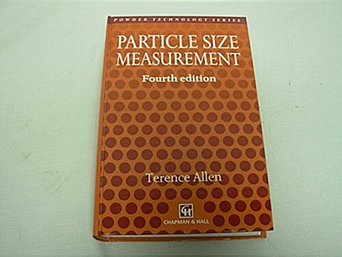 PARTICLE SIZE MEASUREMENT (Hardcover)