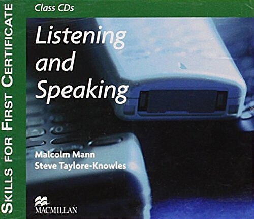 Skills for First Certificate : Listening and Speaking - Audio CD (CD-Audio)