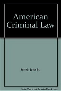 American Criminal Law (Paperback)