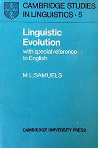 Linguistic evolution : with special reference to English