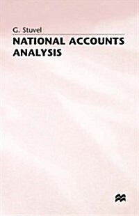 National Accounts Analysis (Hardcover)