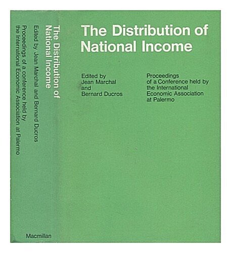 The Distribution of National Income (Hardcover)