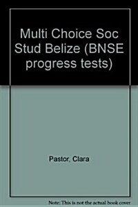 Multiple-Choice Tests in Social Studies for Belize (Paperback)