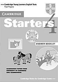 Cambridge Starters 4 Answer Booklet (Paperback)