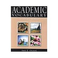 Academic Vocabulary (Paperback)