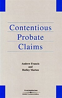 Contentious Probate Claims (Paperback)