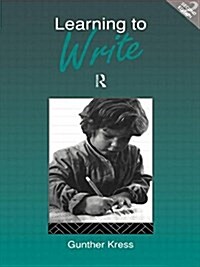 Learning to Write (Paperback, 2 ed)