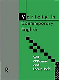 Variety in Contemporary English (Paperback)