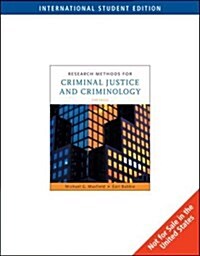 [중고] Research Methods for Criminal Justice and Criminology (Paperback, 5th international ed)