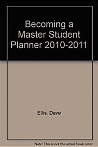Becoming a Master Student Planner 2010-2011 (Paperback, 13)