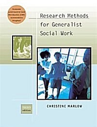Research Methods for Generalist Social Work (with Infotrac) (Hardcover, 3)