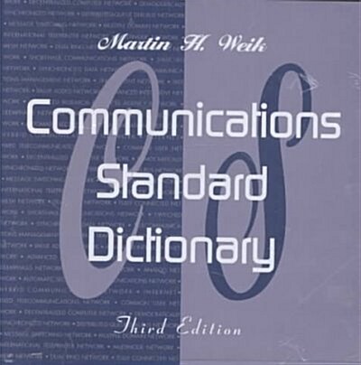Communications Standard Dictionary on CD-ROM (CD-ROM, 3 Revised edition)