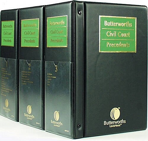 Butterworths Civil Court Precedents (Hardcover)