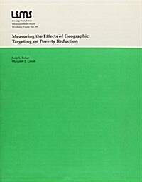 Measuring the Effects of Geographic Targeting on Poverty Reduction (Paperback)