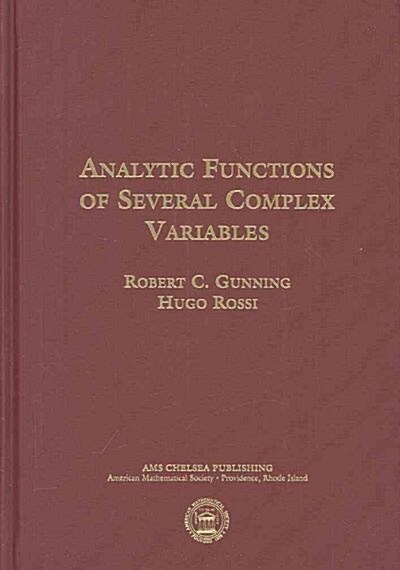 Analytic Functions of Several Complex Variables (Hardcover)