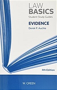 Evidence Lawbasics (Paperback, 4 ed)
