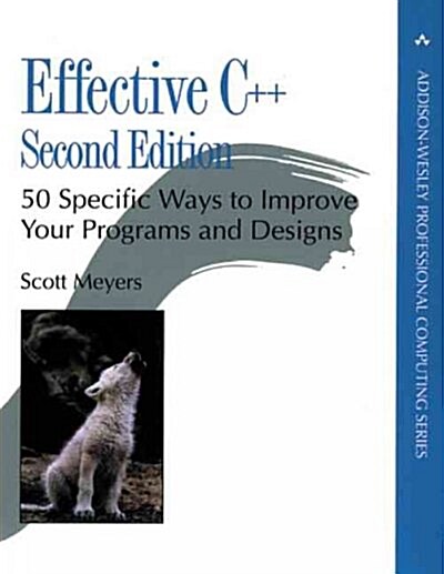 [중고] Effective C++ (Paperback, 2nd, Subsequent)
