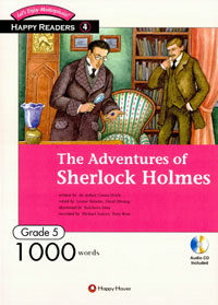 The Adventures of SherlockHolms (책 + CD 1장) - 1000 Words