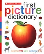 [중고] Scholastic First Picture Dictionary (Hardcover, Spiral)