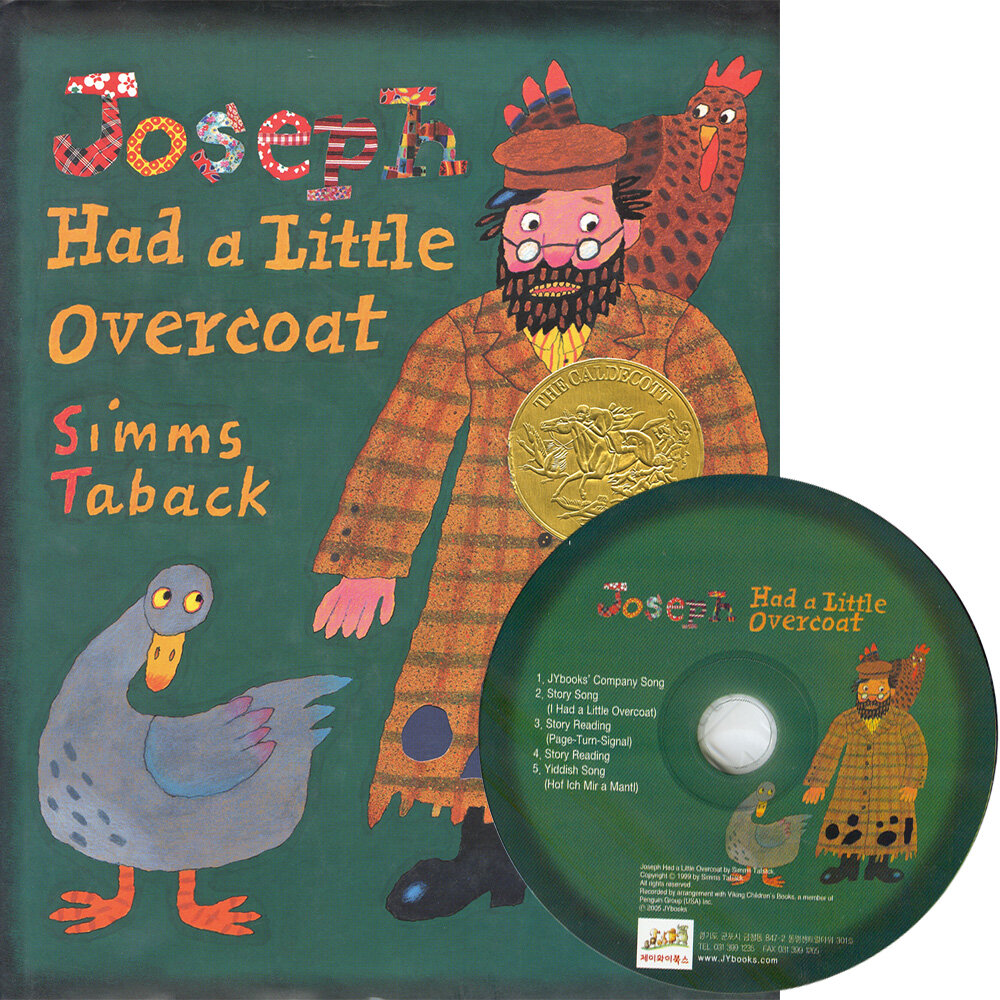 노부영 Joseph Had a Little Overcoat (Hardcover + CD)