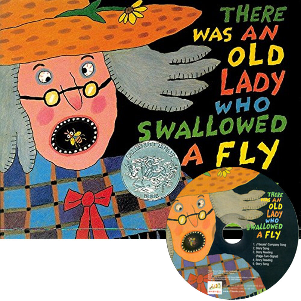 [중고] 노부영 There Was an Old Lady Who Swallowed a Fly (Hardcover + CD)