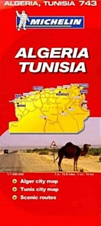 Michelin Algeria Tunisia/ Michelin Algerie Tunisie (Map, 3rd, FOL)