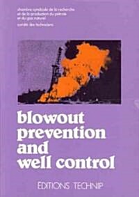 Blowout Prevention & Well Control (Paperback)