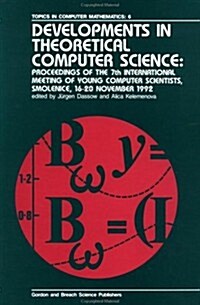 Developments in Theoretical Computer Science (Hardcover)