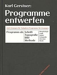 Programme Entwerfen (Hardcover)