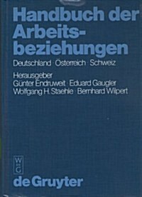 Handbuch Der Arbeitsbeziehungen (Hardcover)