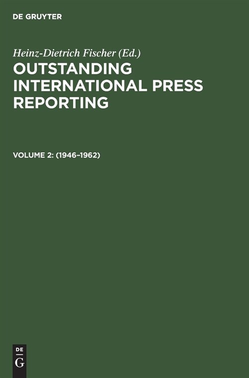 1946-1962: From the End of World War II to the Various Stations of the Cold War (Hardcover, Reprint 2019)