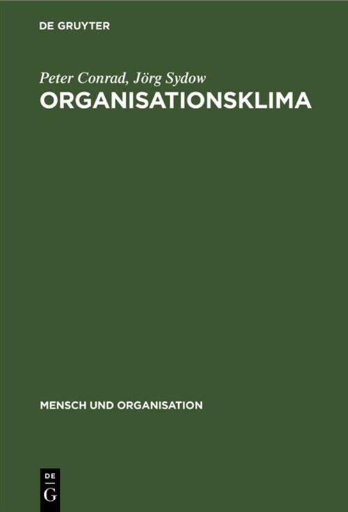 Organisationsklima (Hardcover)