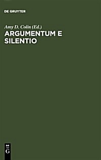 Argumentum E Silentio (Hardcover)