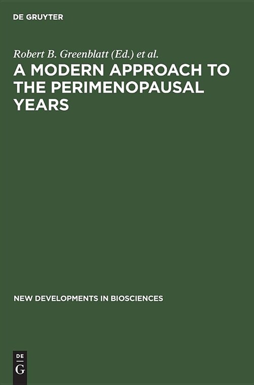 A Modern Approach to the Perimenopausal Years (Hardcover)