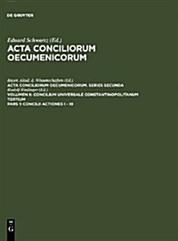 Concilii Actiones I - XI (Hardcover)