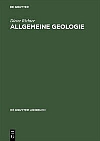 Allgemeine Geologie (Hardcover, 4, 4. Verb. Und Er)