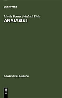 Analysis I (Hardcover, 4, 4. Durchges. U.)