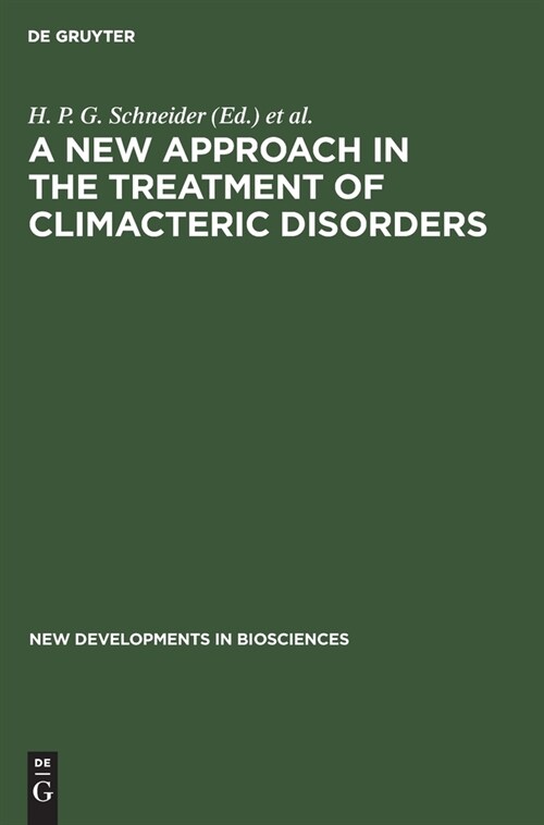 A New Approach in the Treatment of Climacteric Disorders (Hardcover, Reprint 2019)