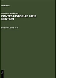 1815 - 1945 (Hardcover)