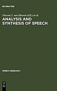 Analysis and Synthesis of Speech (Hardcover)