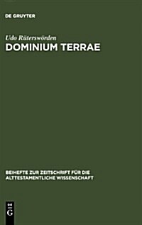 Dominium Terrae (Hardcover)