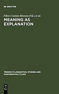 Meaning as Explanation (Hardcover)
